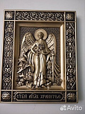 Резная икона Ангел Хранитель